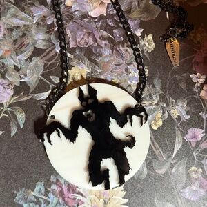 Kreepsville Wolfman/Howl at the Moon Necklace